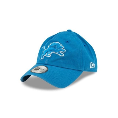 Blue Detroit Lions Hat - New Era NFL Casual Classic Adjustable Caps USA5320617